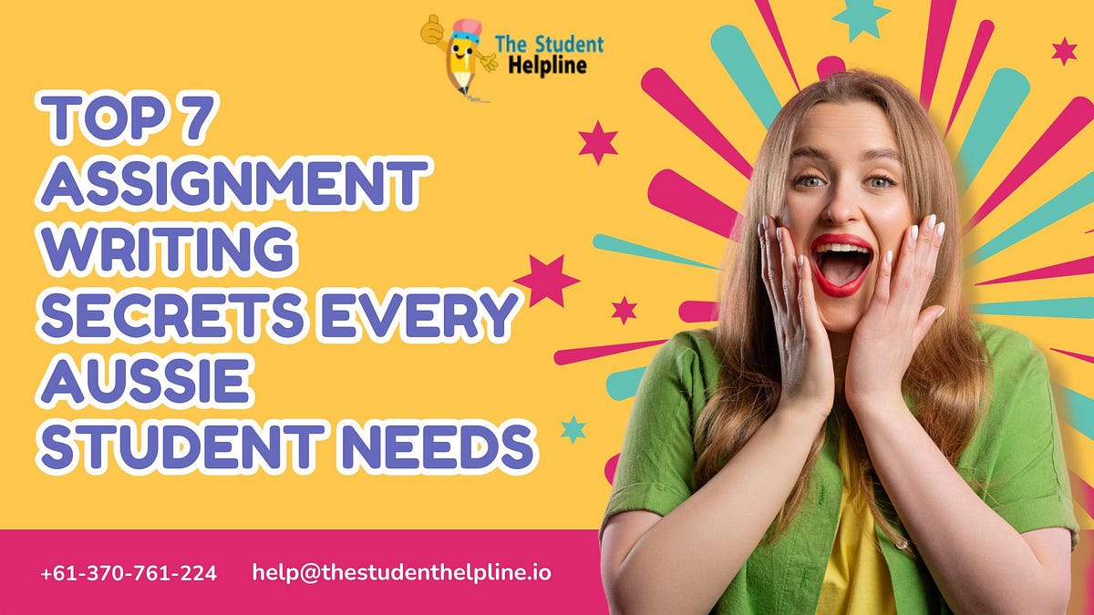 HelpAssessment's tweet card. Discover 7 expert-backed assignment writing tips for Aussie university students. Learn how to improve your writing, avoid stress.