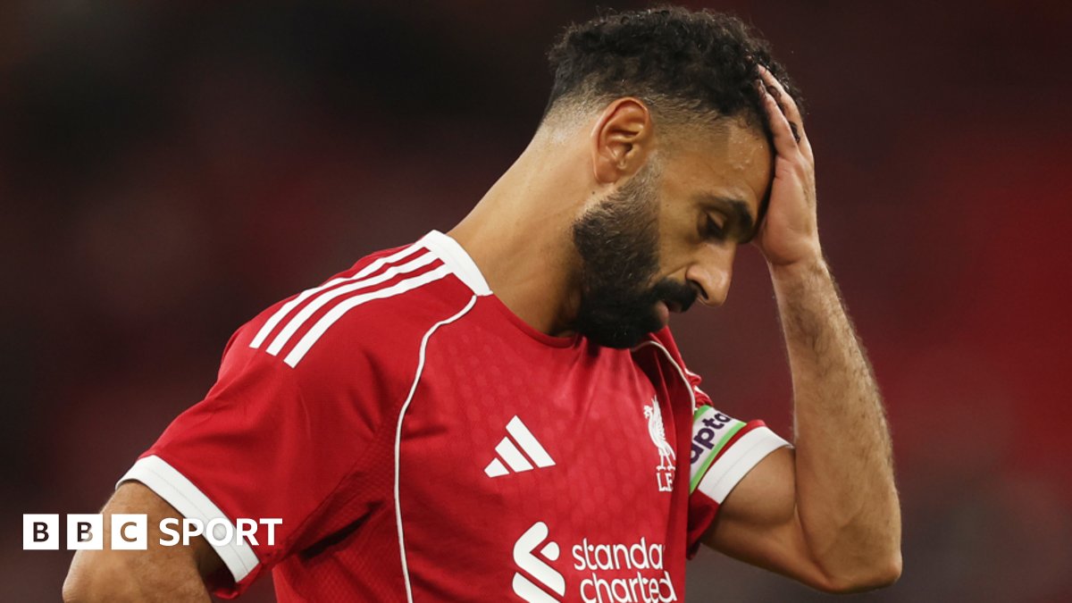aadamp9's tweet card. Mohamed Salah is destroying his legacy and should not be involved in Liverpool's next two games before he goes off to the Africa Cup of Nations, says Wayne Rooney.