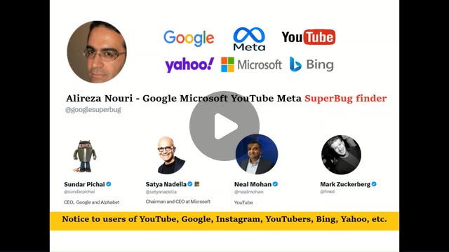 googlesuperbug's tweet card. Grok & DeepSeek : Nouri Google Microsoft Super Bug finder (@googlesuperbug) • Instagram reel