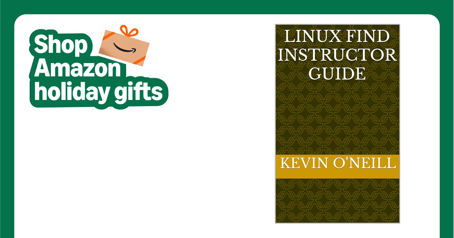 oneillsoftware's tweet card. In a Linux system, utilizing find to seek out and search is an essential part of working in the environment. Therefore, this instructor guide covers the most common ways to use find. The commands can...
