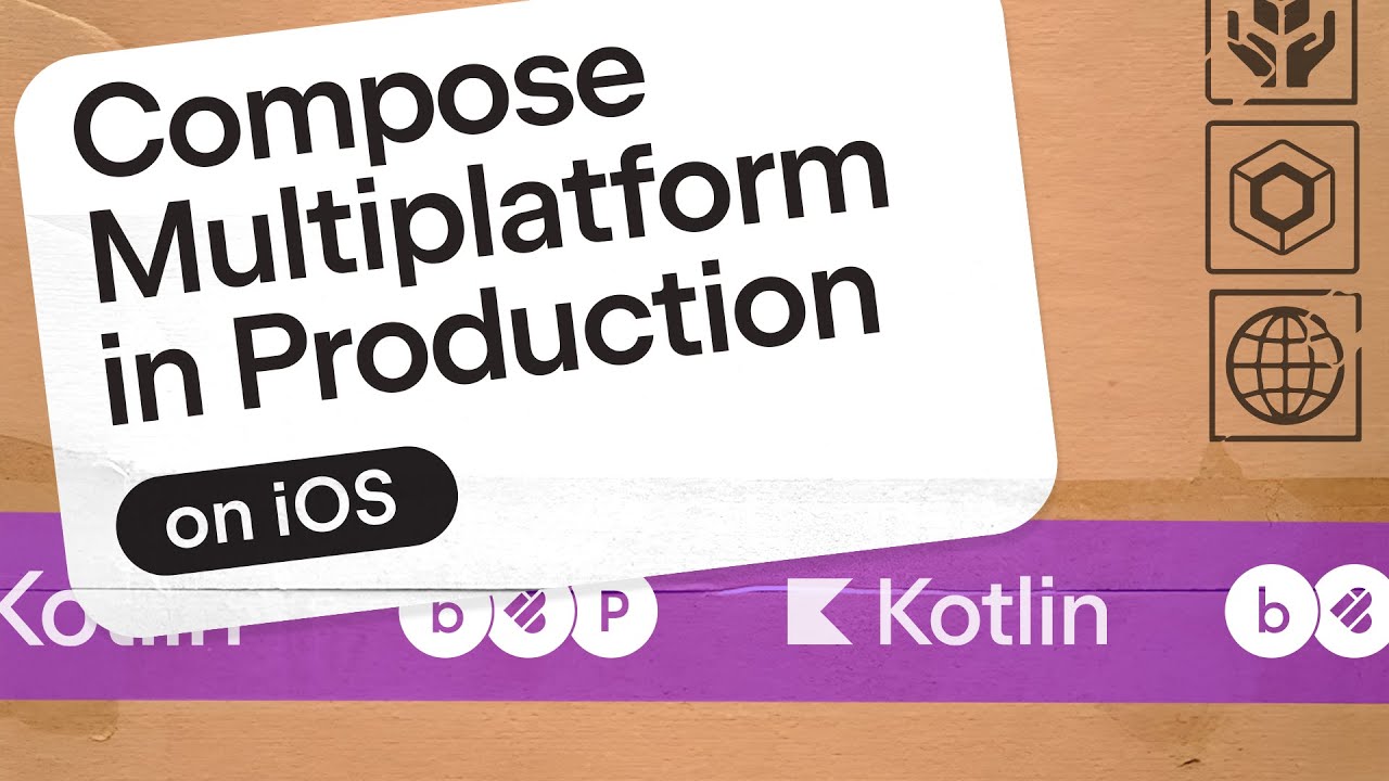 talkingkotlin's tweet card. Compose Multiplatform on iOS in Production at Instabee | Talking...
