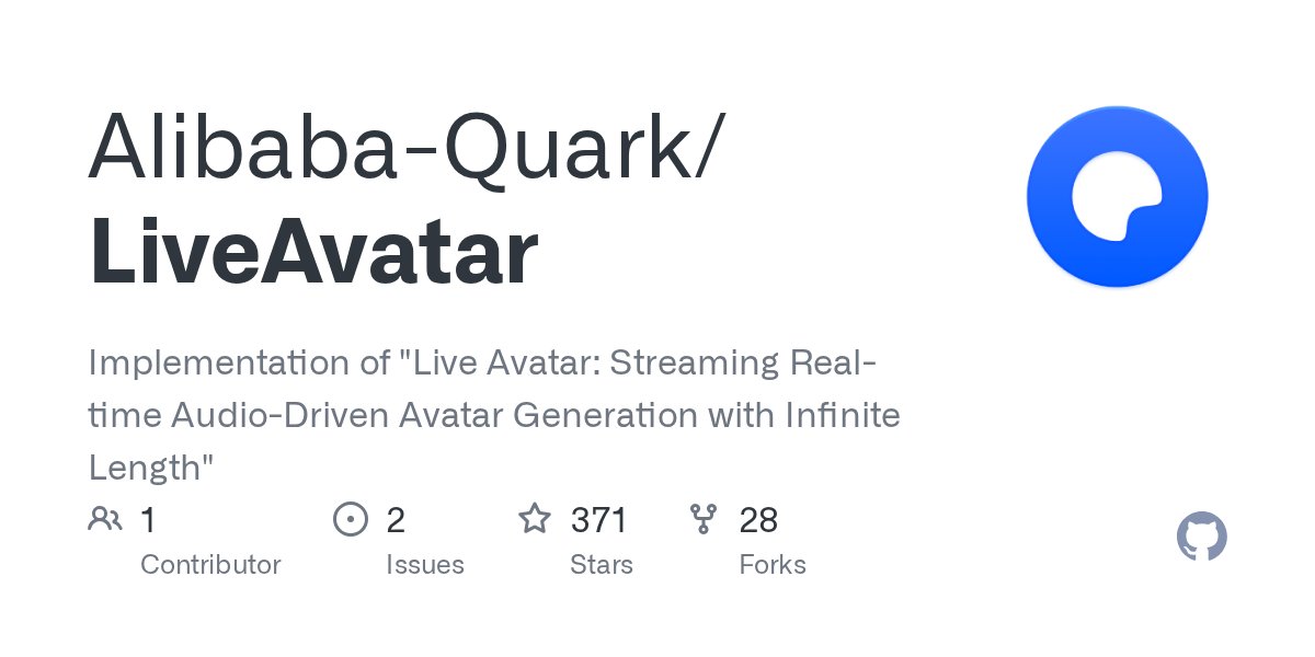 GithubProjects's tweet card. Automate avatar lip-syncing for live audio feeds