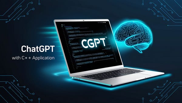 KoshtiMayu3846's tweet card. The process of connecting a C++ application to the OpenAI API, sending requests, and receiving responses.