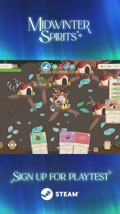 fleurekkun's tweet card. Saturday is for checking cozy games on Steam ❄️ #screenshotsaturday...