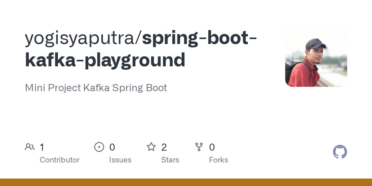 Igfasouza's tweet card. Mini Project Kafka Spring Boot. Contribute to yogisyaputra/spring-boot-kafka-playground development by creating an account on GitHub.