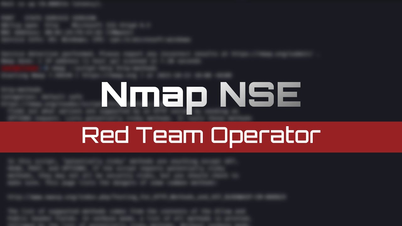 hackerforcex's tweet card. Nmap NSE | Advanced Nmap Reconnaissance | Scripts, Automation & More
