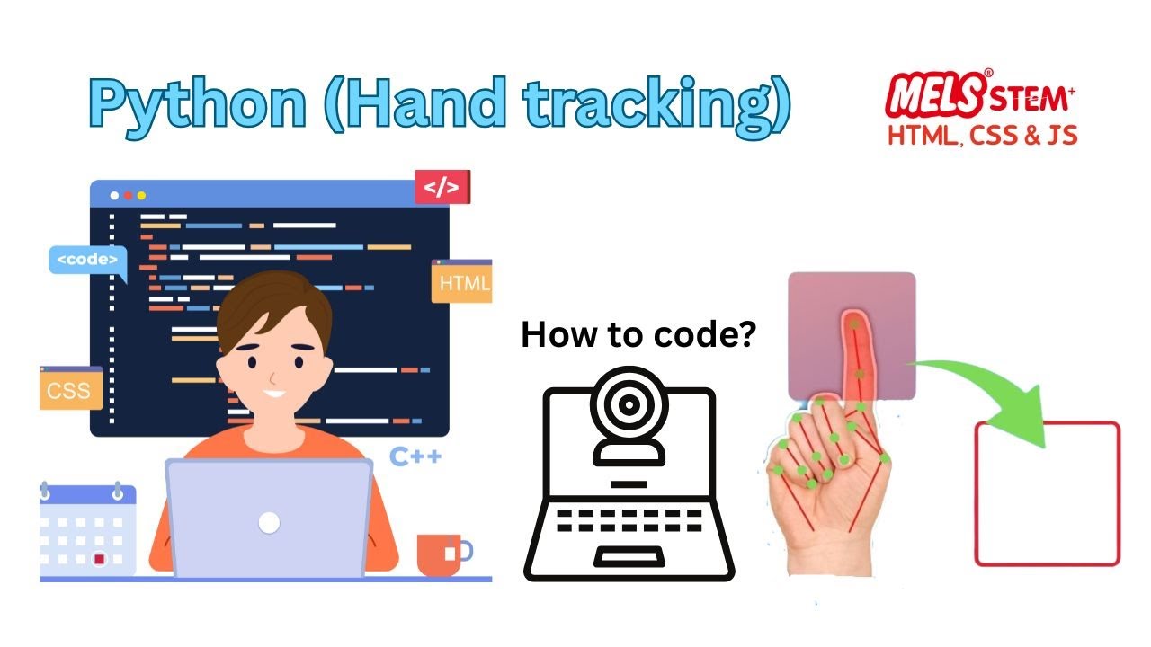 MELS43764084's tweet card. F5C1-Python (Hand tracking) | Beginner in learning Python | Coding |...