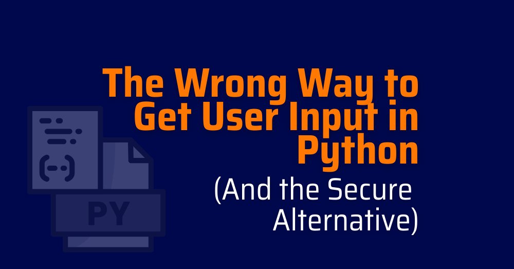 xygeni's tweet card. Learn the risks of insecure Python user input & discover how to get user input in Python safely with validation, sanitization, CI/CD checks!