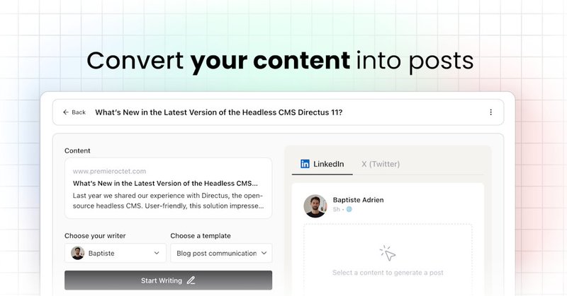 Tweet card summary image