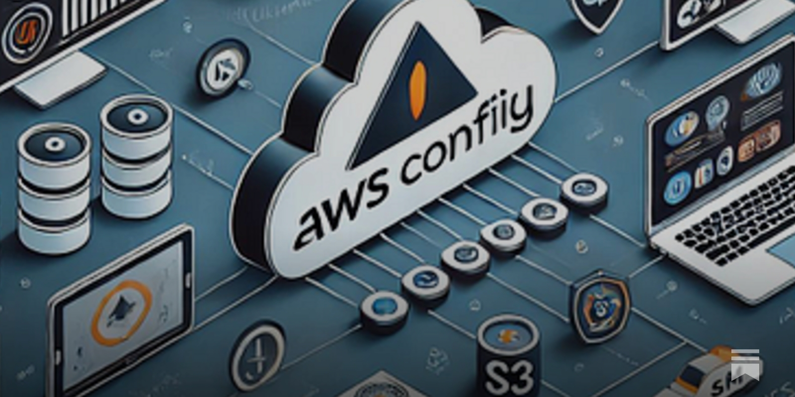 SoftwareProDev's tweet card. Setting up AWS Config is the foundational step toward achieving automated compliance auditing.