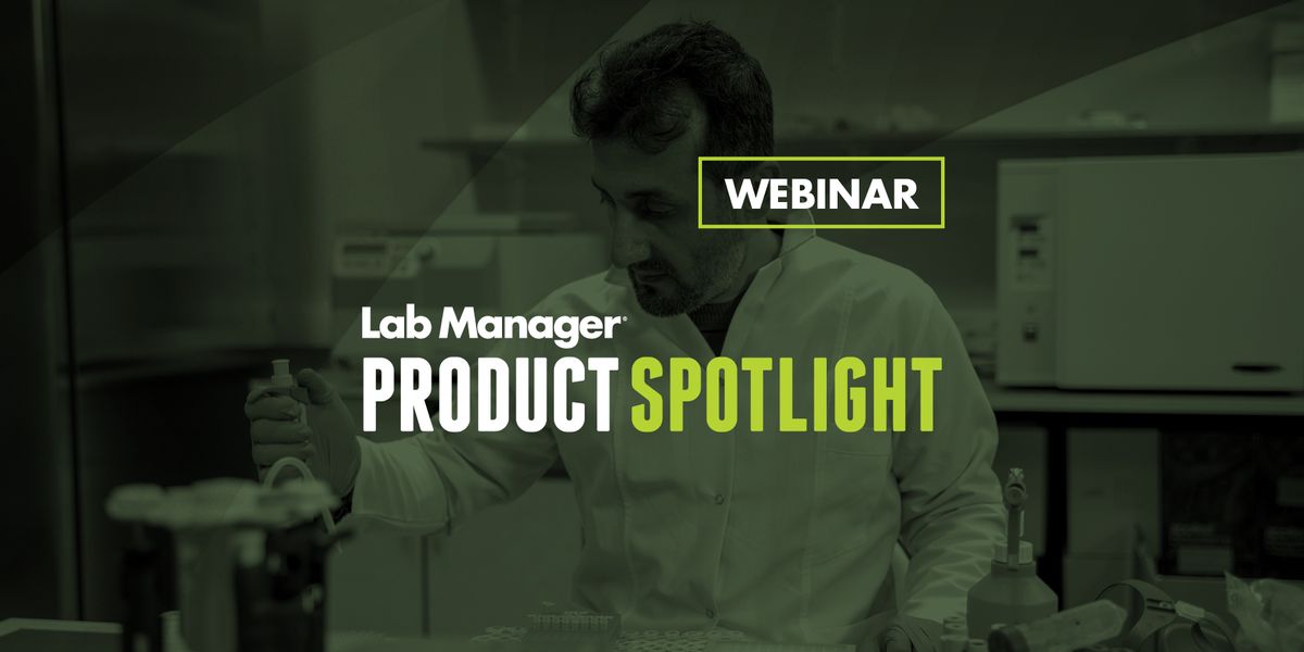 LabManager's tweet card. Join Lab Manager and our experts as we discuss the development of biomarker assays