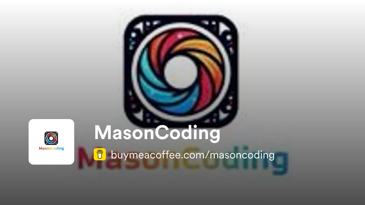 masoncoding's tweet card. Hola, soy el creador de MasonCoding 👷‍♂️Aquí no solo enseñamos a programar: construimos la web juntos.Publico contenido educativo sobre programación, desarrollo web y proyectos prácticos que te...