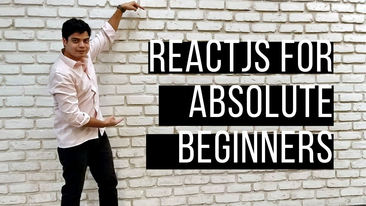 sachinpantt's tweet card. ReactJS for Absolute Beginners