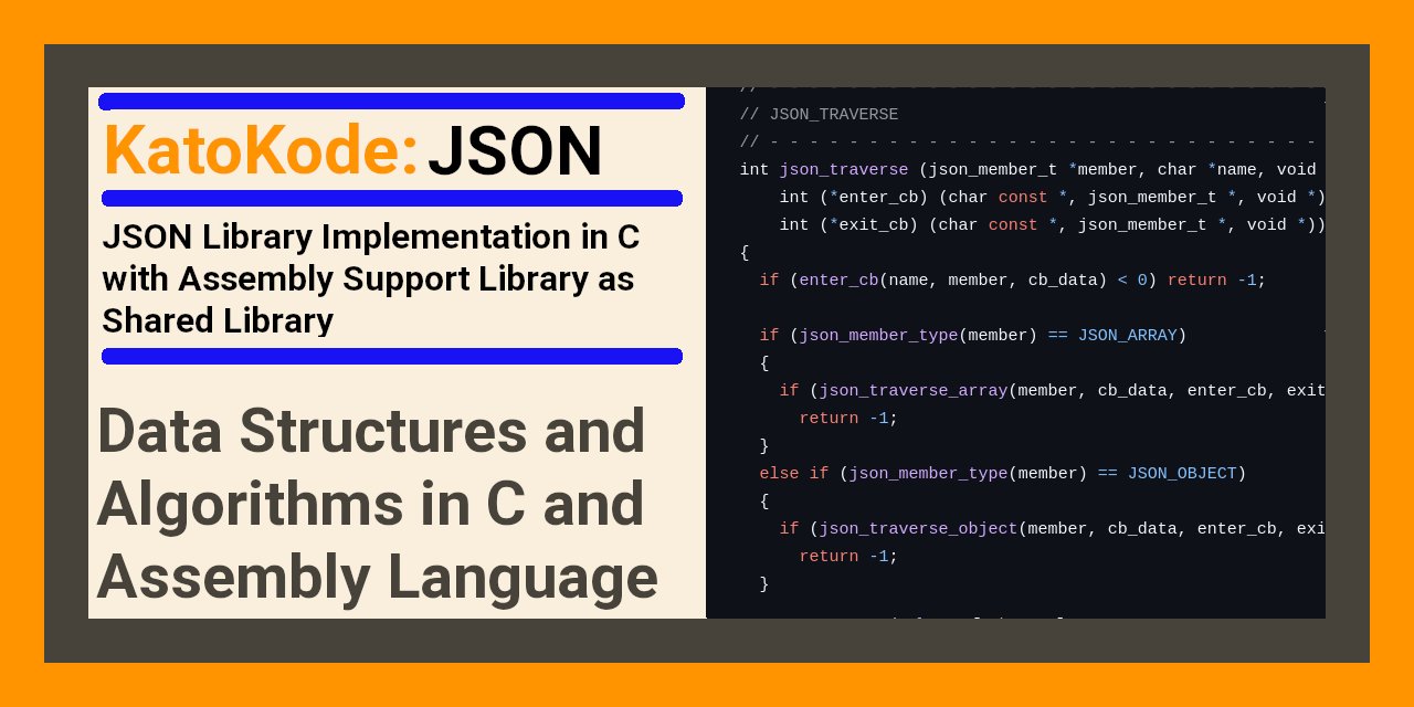 EdistoKato's tweet card. JSON Library in C. Contribute to KatoKode/JSON development by creating an account on GitHub.