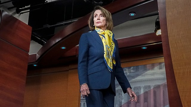 MarkSimoneNY's tweet card. The new poll shows the Speaker of the House experienced a 6-point drop in her approval rating.