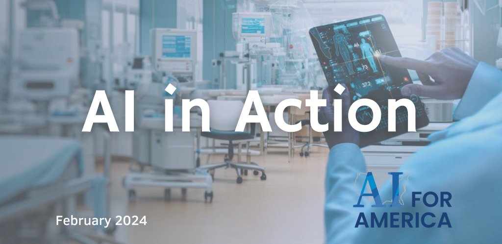 TechNetNE's tweet card. From detecting Alzheimer's disease earlier to helping new parents navigate complicated family leave laws, AI is improving the lives of Americans.