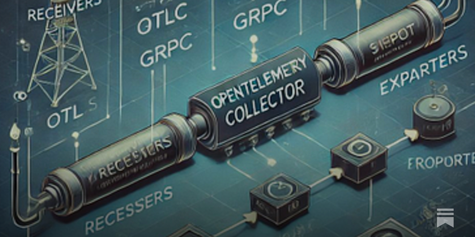 SoftwareProDev's tweet card. Set up and configure the OpenTelemetry Collector to process, transform, and export telemetry data (traces, logs, and metrics) collected from your distributed application to observability backends for...