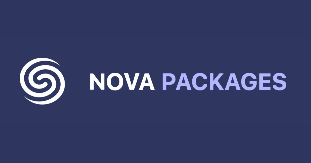 laravel_nova's tweet card. Discover new packages for Laravel Nova. Search, browse, or submit your own packages.