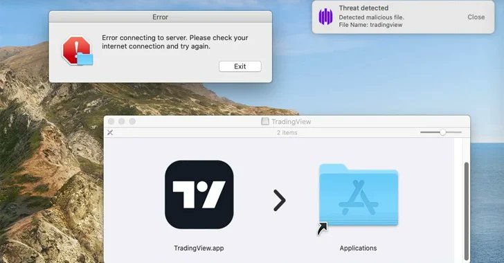 TheHackersNews's tweet card. Beware, Mac users! MetaStealer, a new info-stealer malware, is targeting macOS. Learn how it's posing as prospective clients to trick victims into lau