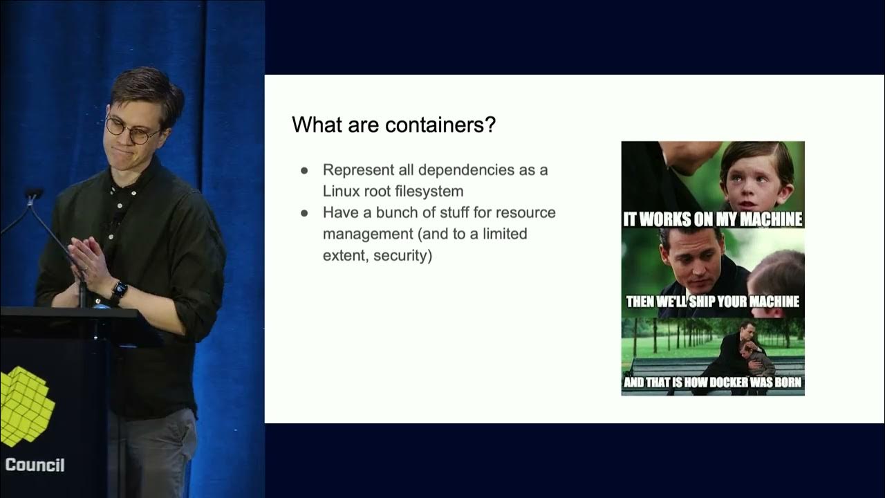 AICouncilConf's tweet card. Creating our Own Kubernetes & Docker to Run Our Data Infrastructure |...