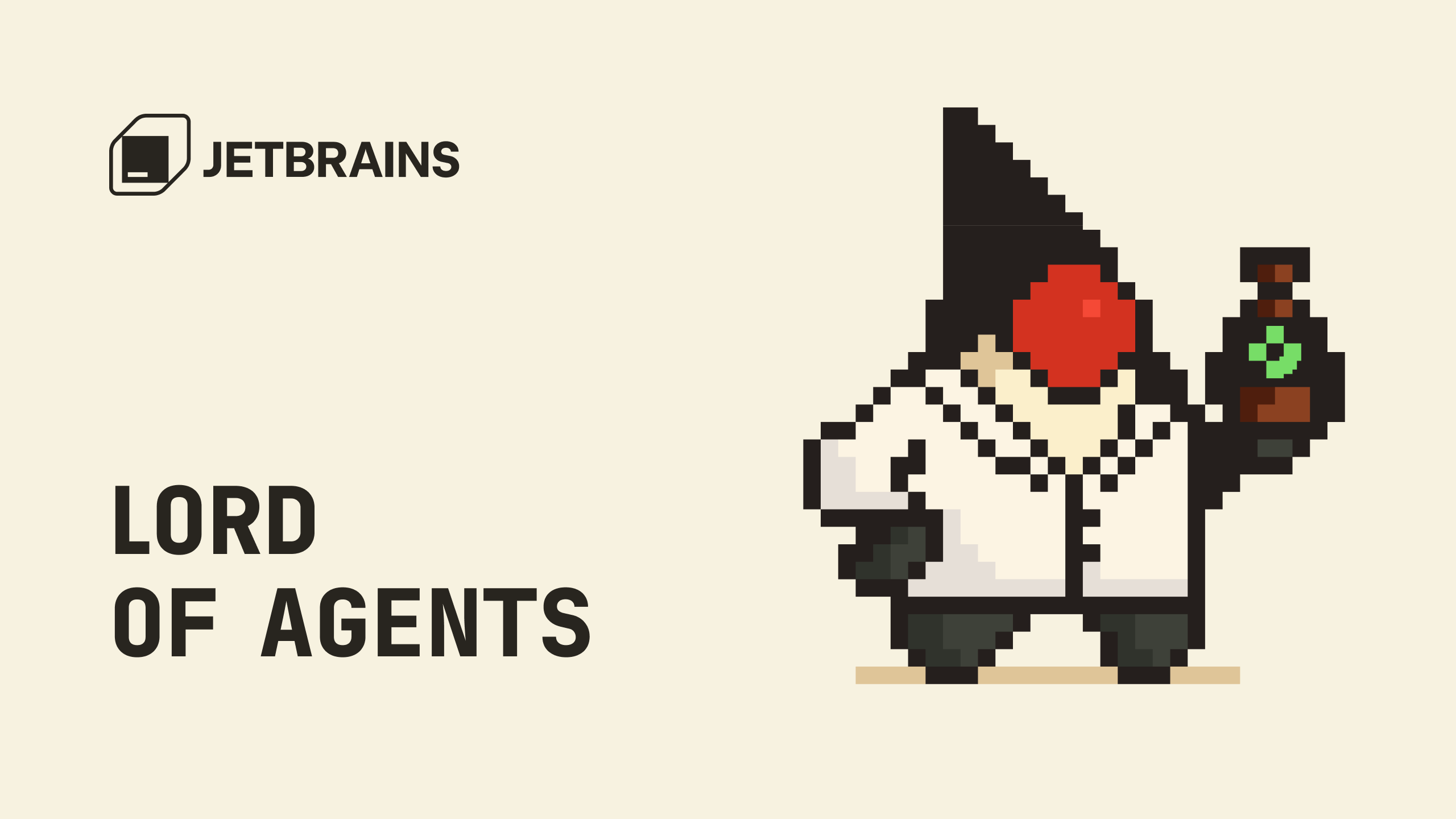 antonarhipov's tweet card. Agents don’t help you; they work for you. They debug and refactor while you pull the strings.