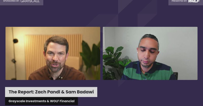 🔵MARKETEVANS: Grayscale prevede Bitcoin a 126.000 dollari durante l'intervista al programma Wolf