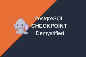 postgreshelp's tweet card. PostgreSQL Checkpoint: Database blocks are temporarily stored in Database shared buffers. As blocks are read, they are stored in DB shared buffers so that if