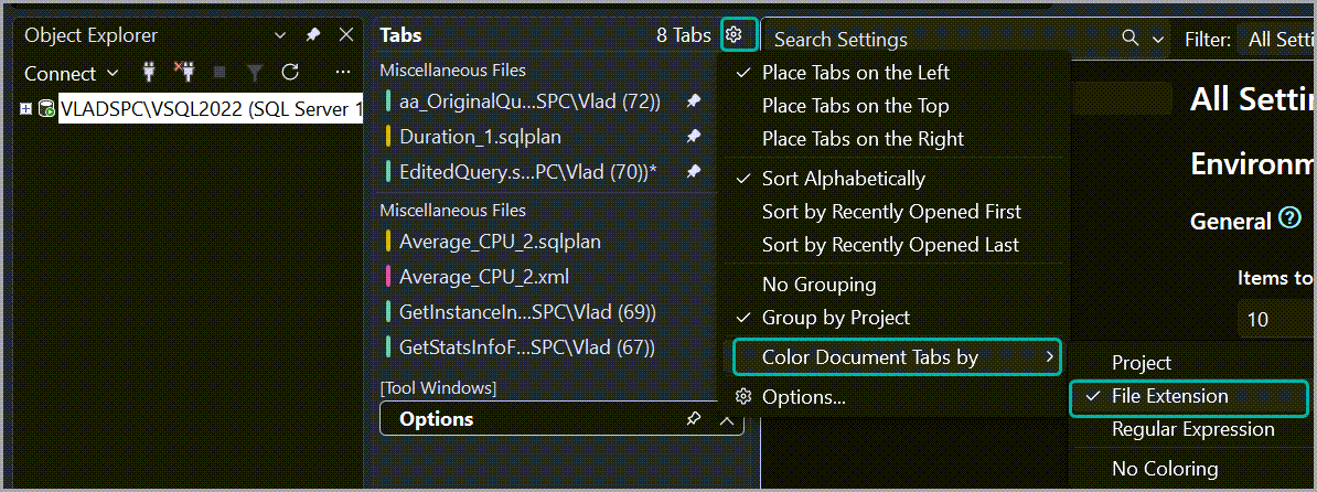 VladDBA's tweet card. SQL Server Management Studio 22 just went GA this week, so I figured I'd document my new configuration in a blog post.