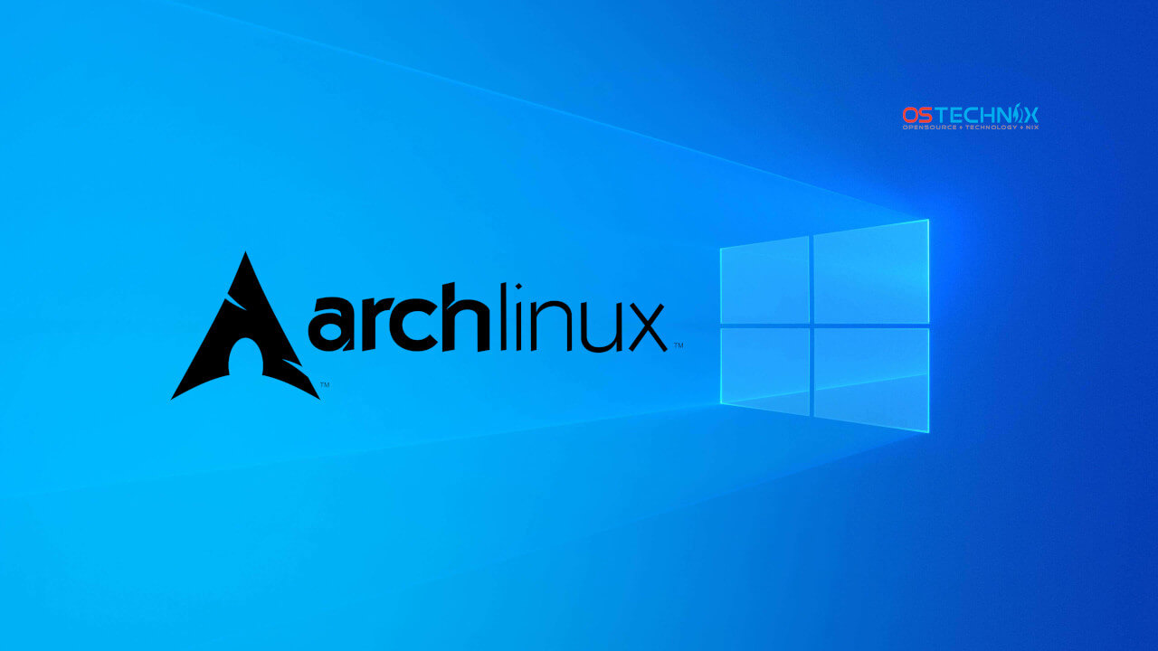 ostechnix's tweet card. Arch Linux now has an official image for Windows Subsystem for Linux (WSL). You can run Arch Linux directly from Windows 10 and 11 systems.