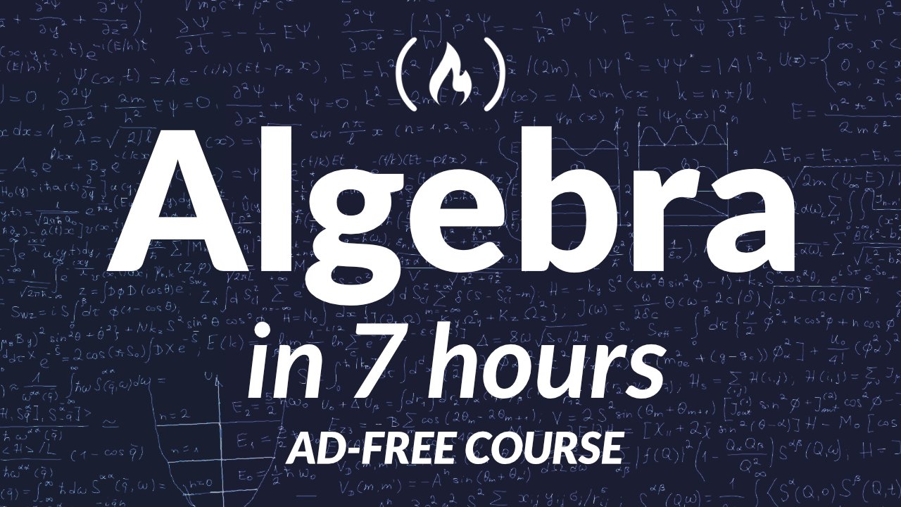 freeCodeCamp's tweet card. Algebra concepts are all over the place in most computer programs. Programs often include polynomials, factoring, inequalities, and more. You will often see plenty of other algebraic concepts in...