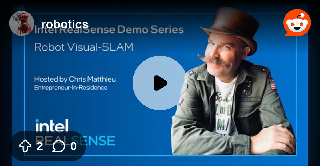 chrismatthieu's tweet card. Explore this post and more from the robotics community