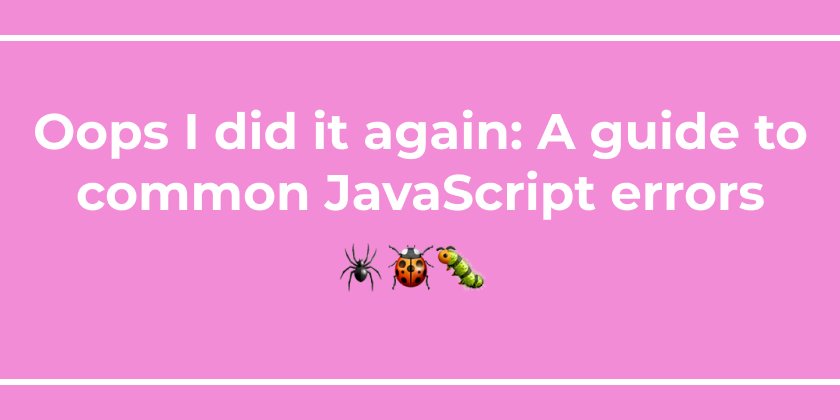 ASpittel's tweet card. Writing JavaScript code can sometimes make us feel like running, hiding, or jus...