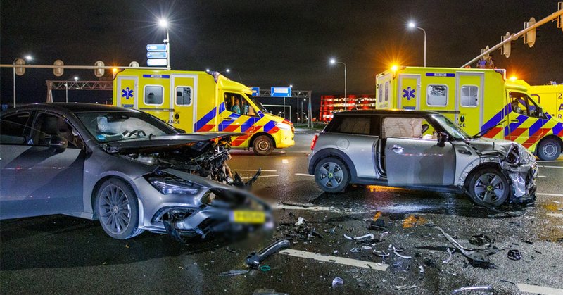 Ernstig ongeval met meerdere gewonden