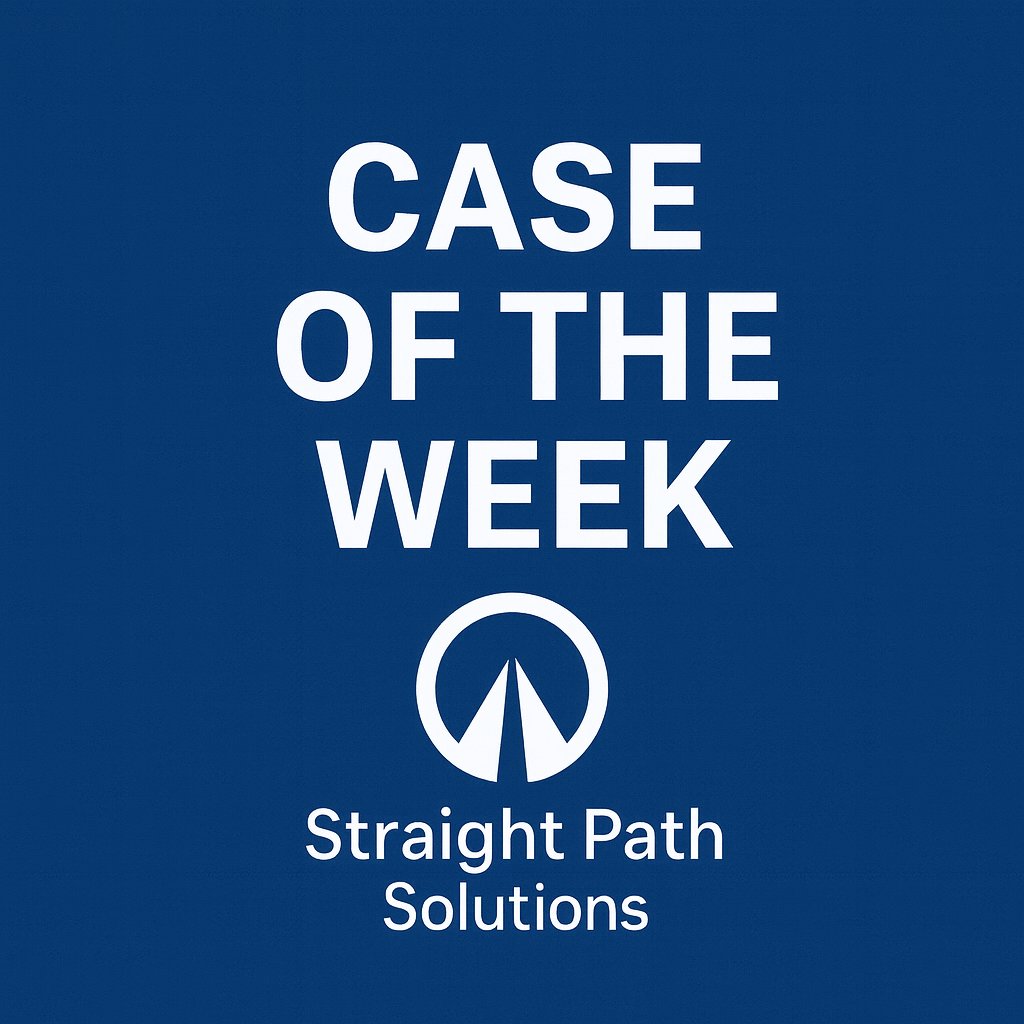 StraightPathSQL's tweet card. This is the first post in our new Case of the Week series — short write-ups from the real SQL Server issues our team of 17 SQL Server experts helps clients solve every day. Case of the Week: SQL...