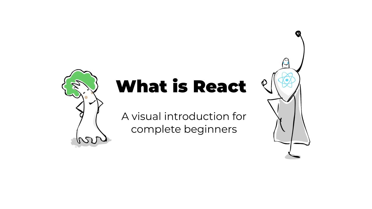 lintonye's tweet card. What is React? What is it used for? Why React? This is an interactive guide for complete beginners. The only prerequisite is some knowledge of HTML.