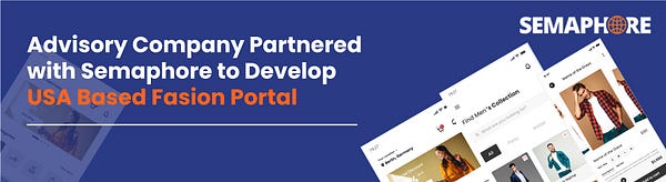 PauJayesh's tweet card. Semaphore software has developed Fashion Portal based on the .NET technology Framework to help them in making their work more inline..