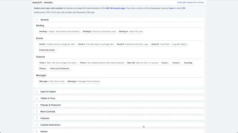 abap2UI5's tweet card. 🎉 New PR merged into abap2UI5 - Introducing the Data Loss Protection feature! Explore the sample code:  🧐 https://lnkd.in/e7-3SAsa Easily install and try out the new feature with abapGit: 🕹️...