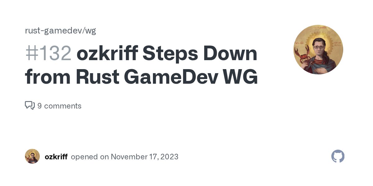 ozkriff's tweet card. I should've posted this weeks (or even months) ago, sorry I haven't done this earlier. For the last couple of years my life and any plans I had have been falling apart, so I've been inc...