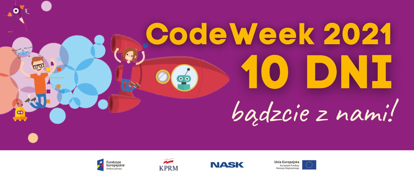 CYFRA_GOV_PL's tweet card. Już za 10 dni rozpoczyna się europejskie święto kodowania – #CodeWeek2021. To ostatni dzwonek, aby zgłosić własną inicjatywę. Sprawdźcie też webinary przygotowane na tę okazję przez nasze biuro...