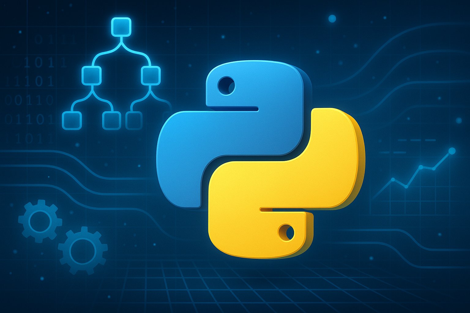 chrisjackson531's tweet card. Want to create trees in Python? This step-by-step guide shows how to define nodes, link them together, and build flexible tree structures with ease.