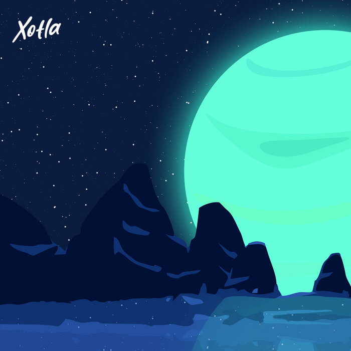 Python_Blue's tweet card. R&C Premature Release OST, by Xotla