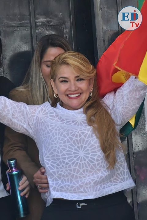 eldiario_net's tweet card. Jeanine Áñez deja la cárcel y reitera que no hubo golpe sino fraude