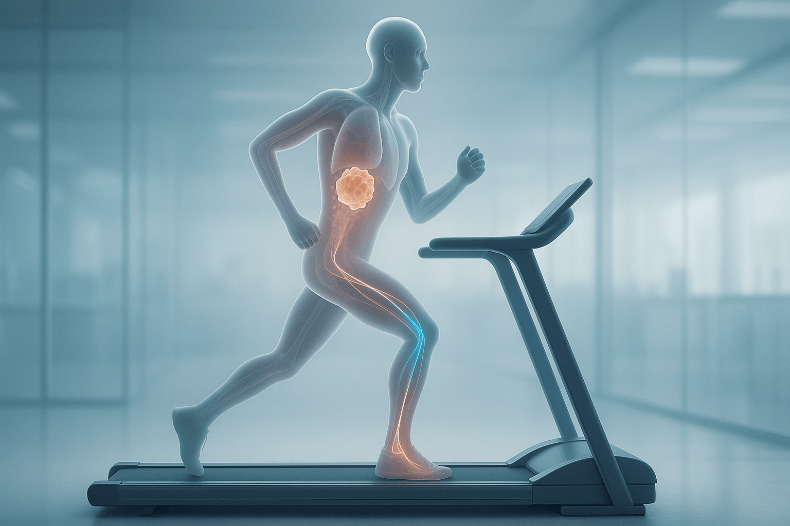 BHackingNews's tweet card. Exercise cut tumor growth by 60 percent in obese mice by diverting glucose to muscle, starving tumors of fuel, according to new PNAS research.