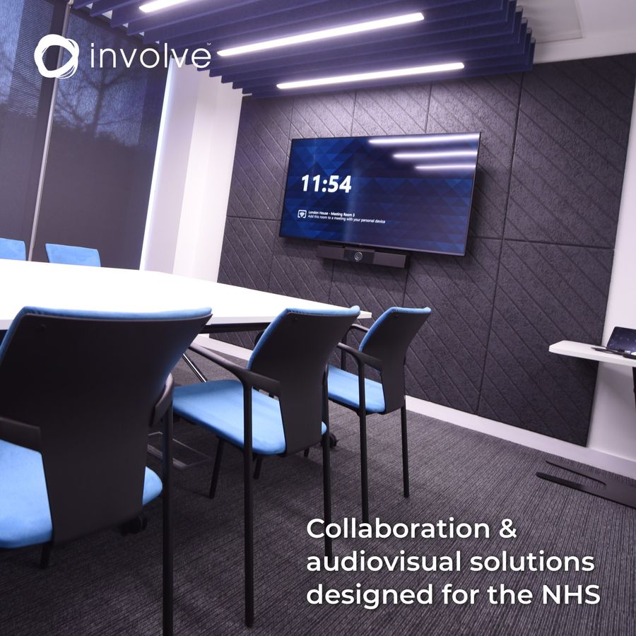 InvolveVC's tweet card. Involve's unique portfolio of services and solutions, designed for the NHS.