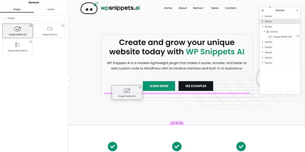 wp_snippets_ai's tweet card. See all of AI-powered snippet plugin for WordPress’s recent and historical launches.