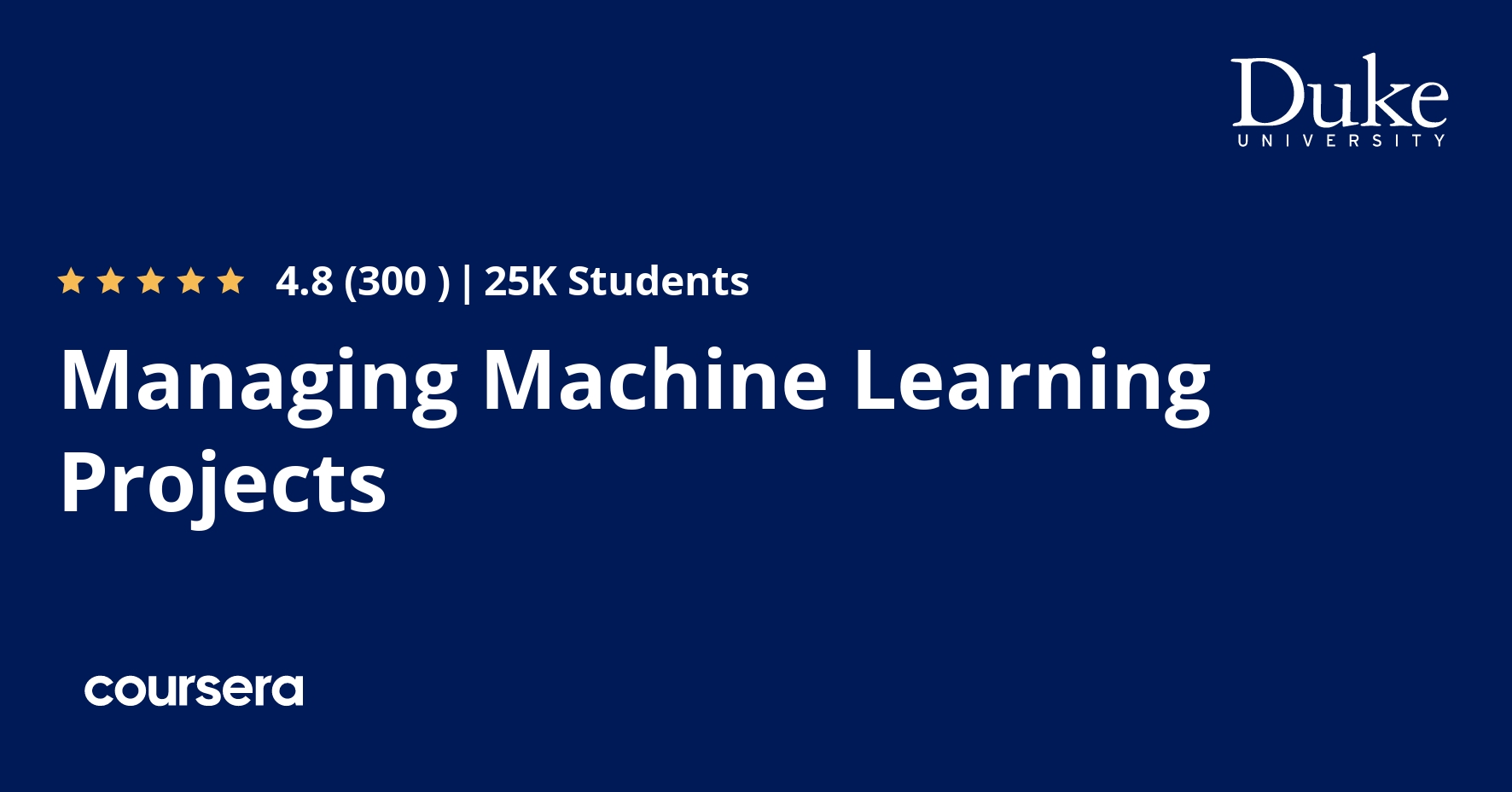 Datascience__'s tweet card. Offered by Duke University. This second course of the AI ... Enroll for free.