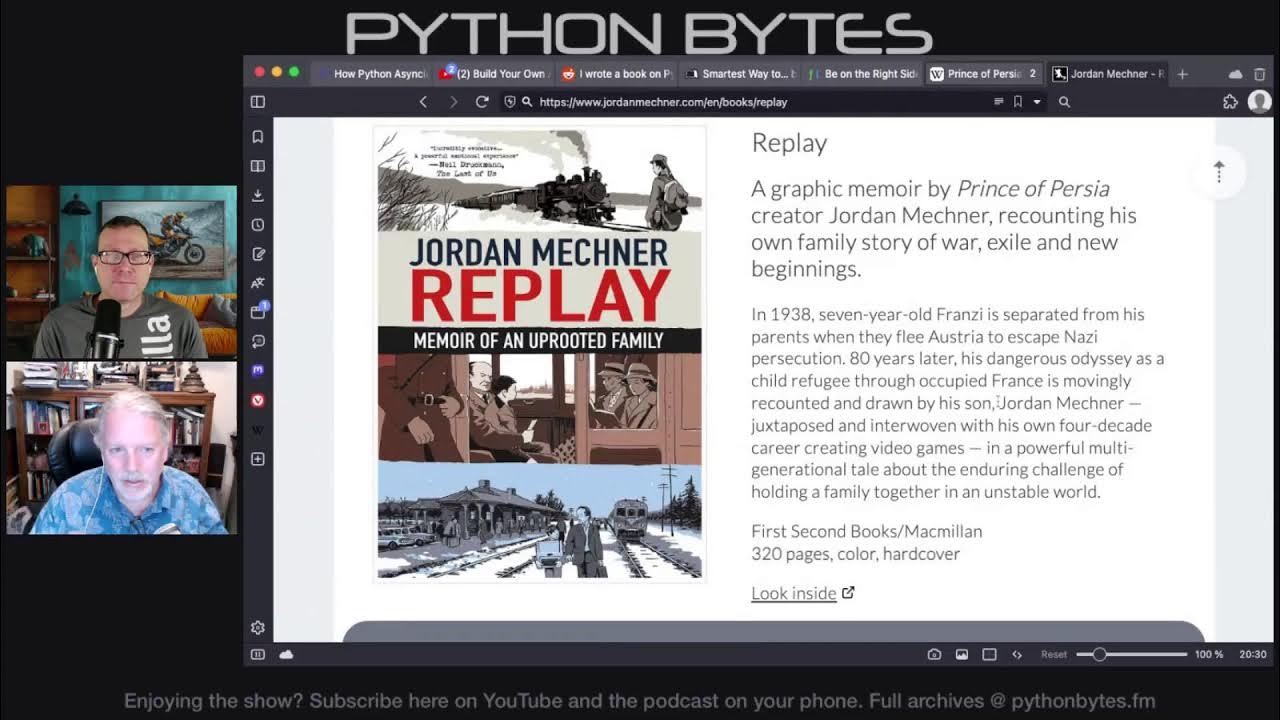 pythonbytes's tweet card. 385: RESTing on Postgres - Python Bytes