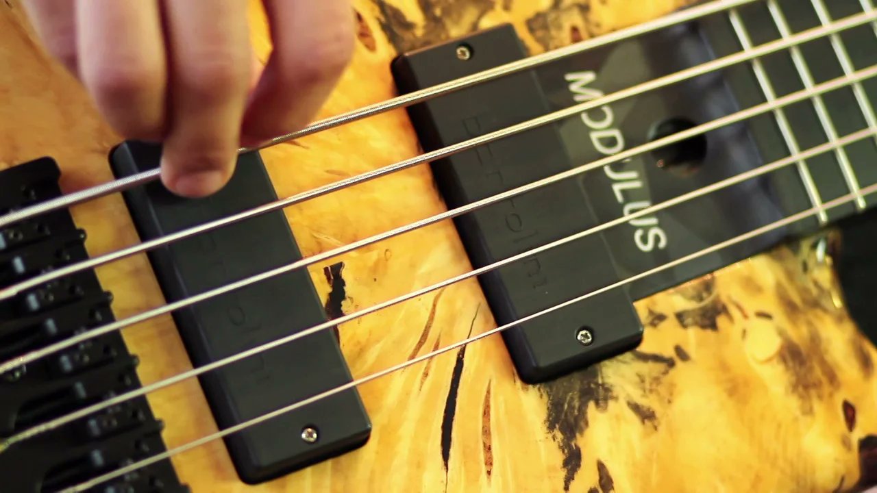 ModulusGraphite's tweet card. Modulus Bass Quantum 5 Buckeye