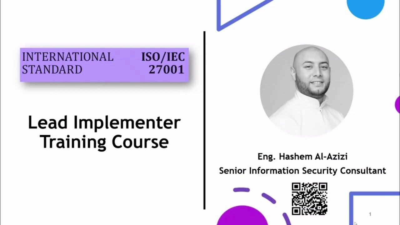 technawidotnet's tweet card. مقدمة دورة ISO 27001 Lead Implementer