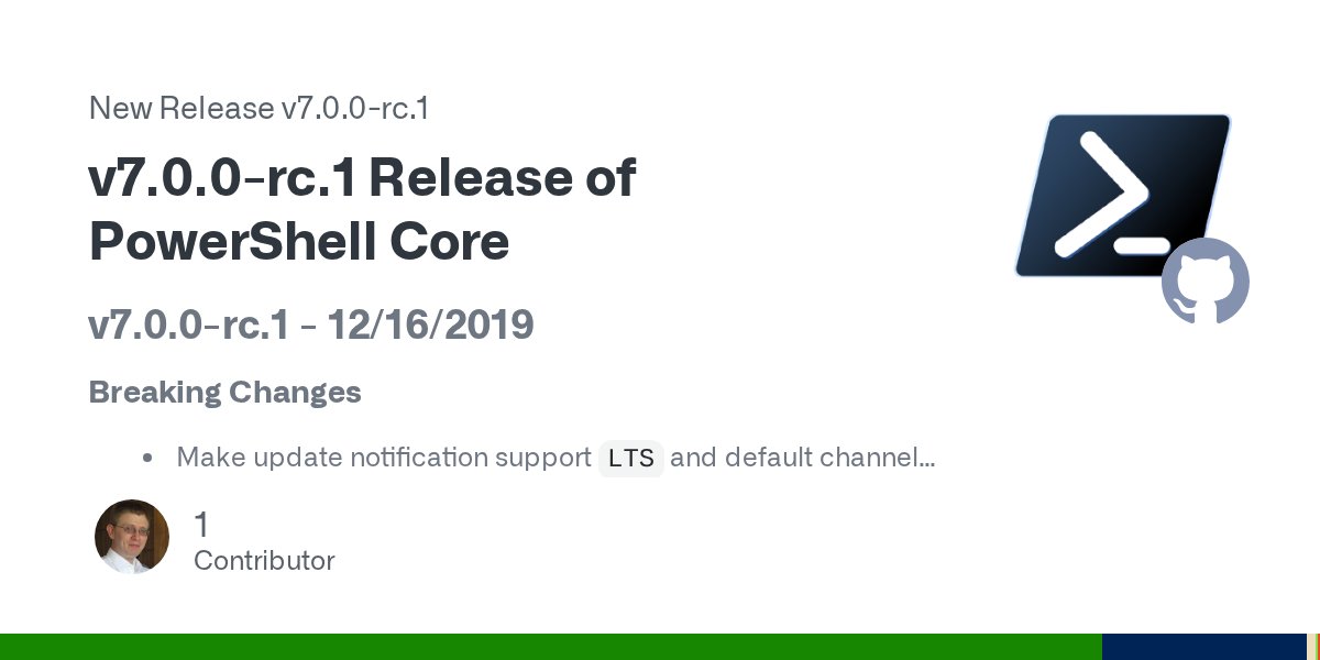 Steve_MSFT's tweet card. v7.0.0-rc.1 - 12/16/2019 Breaking Changes Make update notification support LTS and default channels (#11132) Engine Updates and Fixes Improvements in breakpoint APIs for remote scenarios (#11312...